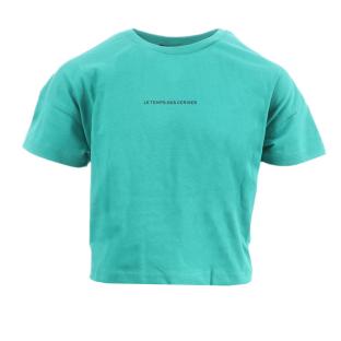T-shirt Turquoise Fille Le Temps Des Cerises Vina vue 0
