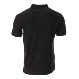 Polo Noir Homme Lee Cooper Opan vue 2