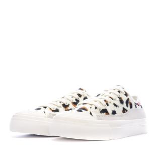 Baskets Blanche Femme Levi's Square Low S Off White vue 6