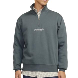 Sweat Gris Bleuté Homme Jack & Jones Orvesterbro pas cher