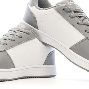 Baskets Blanc/Gris Fille KAPPA Malone Lace vue 7