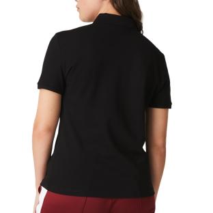 Polo Noir Femme Lacoste PF5462 vue 2