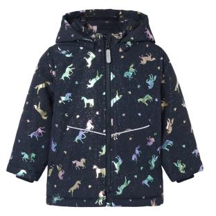 Blouson Marine Fille Name it Licorne pas cher