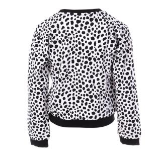Sweat Blanc/Noir Fille Guess vue 2