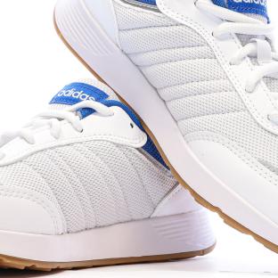 Baskets Blanc/Bleu Garçon Junior Adidas Tensaur Switch vue 0