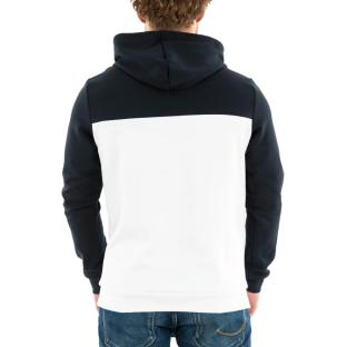 Sweat Blanc/Marine Homme Le Coq Sportif Heritage vue 2