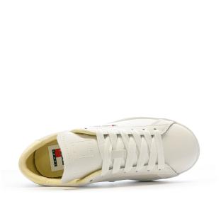 Baskets Blanc/Jaune Femme Tommy Hilfiger EN0EN02562 vue 4