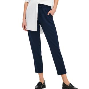 Pantalons fluide Marine Femme JDY Life New Ancle pas cher