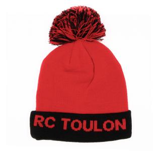 RC Toulon Bonnet Rugby Rouge et Noir Homme Hungaria vue 2