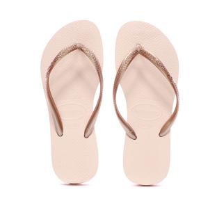 Tongs Roses Femme Havaianas Hav. Slim Ballet vue 3