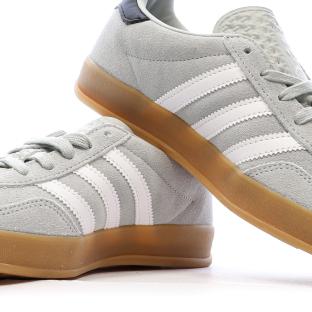 Gazelle Baskets Grise Femme Adidas vue 7