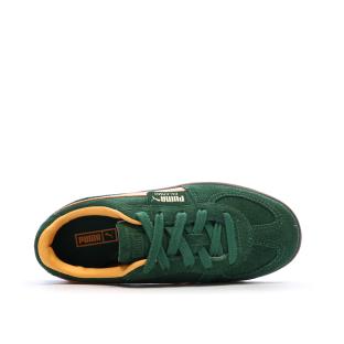 Baskets Vert/Orange Junior Puma Palermo PS vue 4