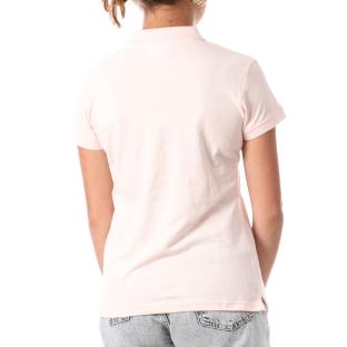 Polo Rose Clair Femme Teddy Smith Piloco vue 2