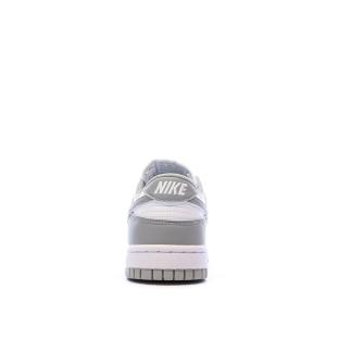 Dunk Low Baskets Blanches/Grises Femme Nike vue 3