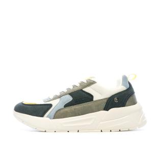 Baskets Blanche/Marine Homme Kaporal Bofali pas cher