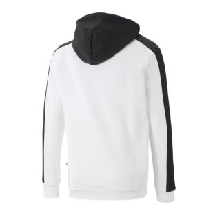 Sweat Blanc/Noir Homme Puma Block vue 2