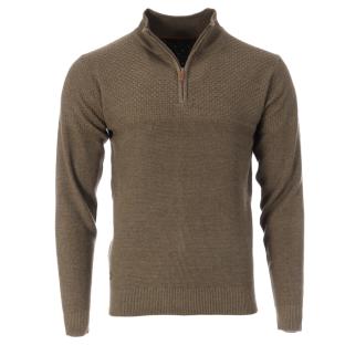Pull Marron Homme RMS26 61009 pas cher
