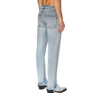 Jean Slim Bleu Clair Délavé Homme Diesel 2019 D-strukt vue 2
