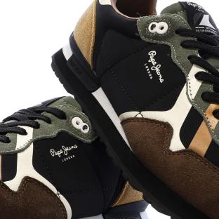 Baskets Marrons Homme Pepe jeans Brit Prints vue 0