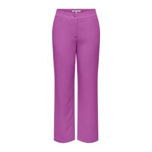 Pantalon Droit Violet Femme ONLY  15267759 pas cher