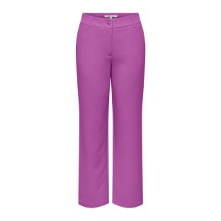 Pantalon Droit Violet Femme ONLY 15267759 pas cher