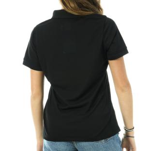 Polo Noir Femme Odlo Georgia vue 2