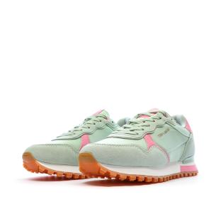 Baskets Verte/Rose Femme Teddy Smith 120515 vue 0