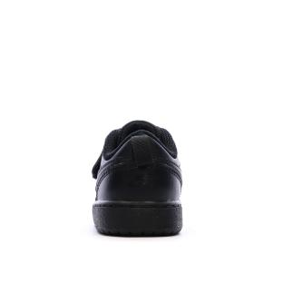 Baskets Noir Garçon Nike Court Borough Low Recraft vue 3