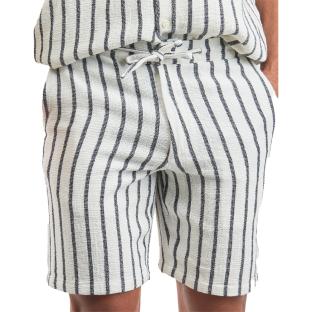 Short Blanc/Marine Rayure Homme Selected Slhregsal pas cher