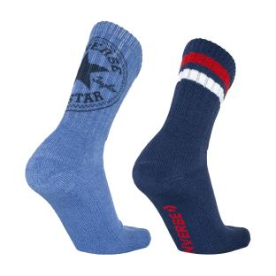 2x Paires de Chaussettes Marine Homme Converse S7014119 vue 2