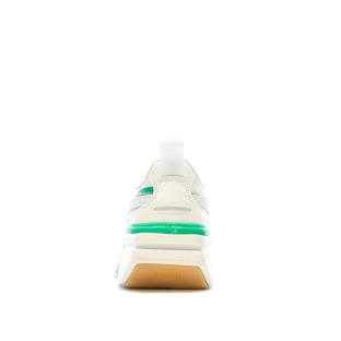 Baskets Écru/Vert Femme PUMA Kosmo Rider vue 0