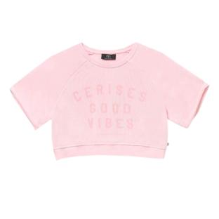 Sweat Rose fille Le Temps Des Cerises Guadagi pas cher