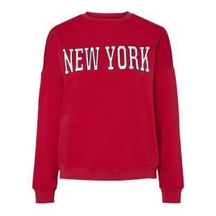Sweat Rouge Femme Pieces Sasie pas cher