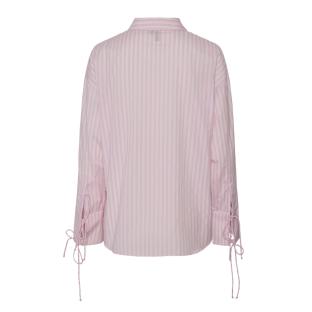 Chemise Rose à rayures Femme Pieces Sage vue 2