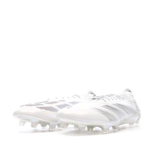 Chaussures de football Blanches Homme Adidas Predator Elite pas cher
