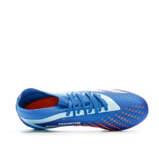Chaussures de foot Bleues Homme Adidas Predator Accuracy.2 MG vue 4