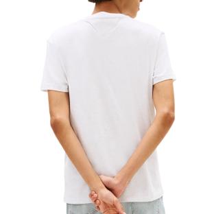 Camiseta blanca para hombre Tommy Hilfiger Tjm Slim Linear ver 0