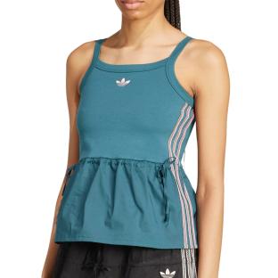 Adidas Women's Tank Top Green/Pink KC0766 Photo of the Espace des Marques %store% store - view of %key%