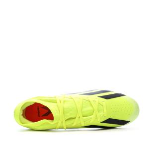 Crampons de Football Jaune Homme Adidas X Crazyfast League vue 0