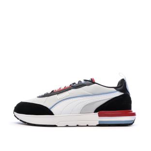 Baskets Blanc/Marine Homme Puma Puma R22 pas cher