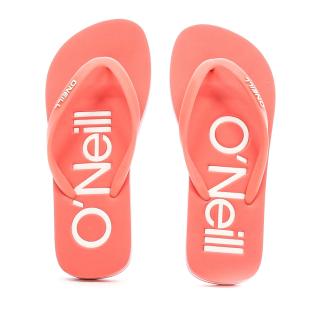 Tongs Rouge/Blanc Fille O'Neill Profile Logo vue 3