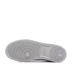 Baskets Grises/Blanches Homme Nike Court Vision Lo vue 5