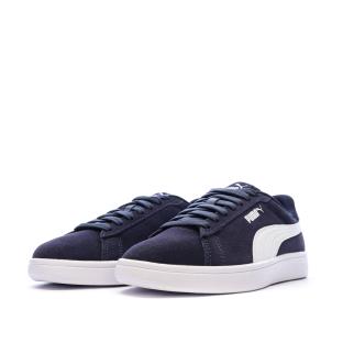 Baskets Marine Mixte Junior Puma Smash 3.0 vue 0