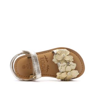 Sandales Doré Fille Mod8 Mo Cloneha vue 0