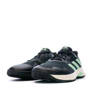 Chaussures de tennis Noir Homme Adidas Courtjam Control M Clay vue 6