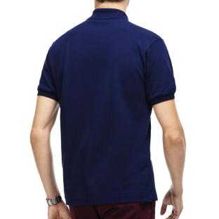 Polo Marine Homme Lacoste L1212 vue 2