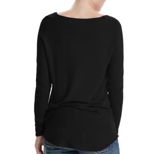 Pull Noir Femme Only Mila Lacy vue 2