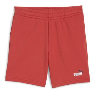 Short Terracotta Garçon Puma Ess2 Color No.1 Logo vue 0