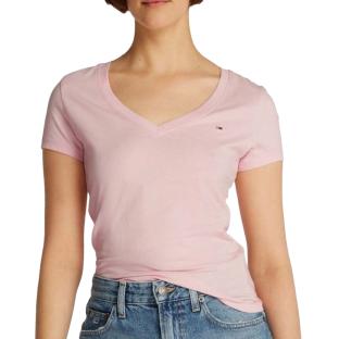 T-shirt Rose Femme Tommy Hilfiger Aruba pas cher