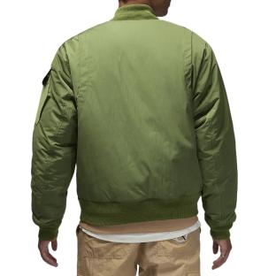 Veste Bomber Vert Homme Nike Eco Renegade vue 2